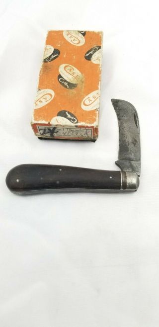 Vintage Wilbert Cutlery Co.  Hawkbill Pocket Knife Case Box