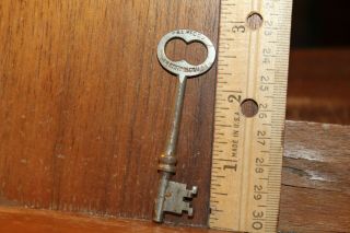 Antique Skeleton Key 1889 R&e Mfg Co.  Britain Conn Russell & Erwin
