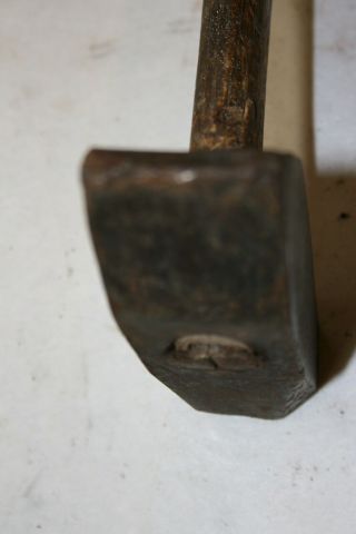 Vintage Blacksmith Cross Peen Hammer - 2 Lb.  12 Oz - 14 Inches 3