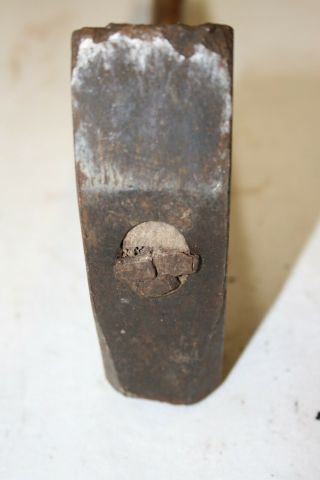 Vintage Blacksmith Cross Peen Hammer - 2 Lb.  12 Oz - 14 Inches 5