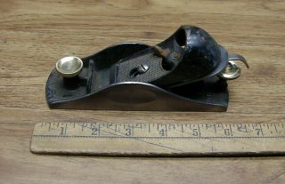 Old Tools,  Vintage Stanley No.  9 - 1/4 Low Angle Block Plane,  2 " X 6 - 1/4 "