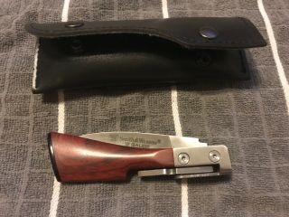 Smith & Wesson 12 Gauge Folding Pocket Knife In Case