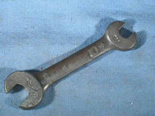 Vintage Wwii Willys Jeep Jh Williams 722 Open End 1/2 " By 3/8 " Wrench Usa Tool