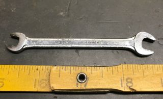 Vintage Blue Point Supreme S - 810 1/4” X 5/16” Double Open End Wrench