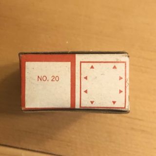 Vtg 2 oz Box Red Devil Diamond Glazier Points No.  20 NOS 5