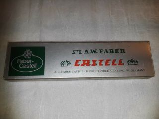 Vintage A.  W.  Faber - Castell Lead Drawing Artist Pencils: Pack Of 6 - Germany,  9120
