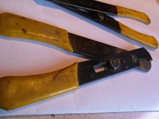 Vintage K.  Miller Tool Co.  Model 100 Wire Cutters Stripper Tool,  One Unmarked 3