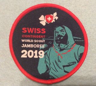 2019 24th World Scout Jamboree Swiss Contingent Patch.  Switzerland