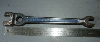 Vintage M.  Klein & Sons Bell Systems Lineman Wrench Cat.  3146,  13 " Long,  2 Lbs.