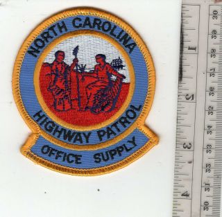 North Carolina Highway Patrol Office Supply Patch