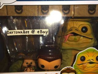 Star Wars Jabba the Hutt Slave Leia Salacious Crumb Funko Pop Vinyl Bobble Heads 3