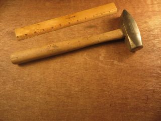 Vintage Craftsman Blacksmith Cross Peen Hammer 36 Oz.  (=reg.  Trade Mark - M=) Usa