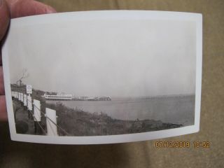 2.  75 X 4.  5 " B&w Photo 1938 Hurricane Damage East Coast Savin Rock Park