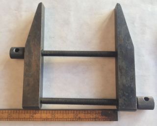 Pair Vintage Starrett No 161 - C Parallel Machinist Clamps,  /Larger Unmarked 5
