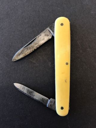 Antique Pocket Knife Rodgers Sheffield England Celluloid Pen