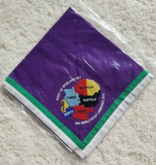 2019 World Scout Jamboree Neckerchief From East England