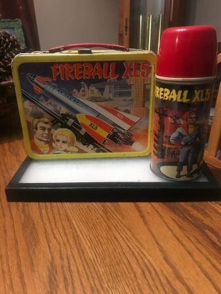 1964 Fireball Xl5 Lunchbox And Thermos.