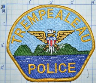 Wisconsin,  Trempealeau Police Dept Patch