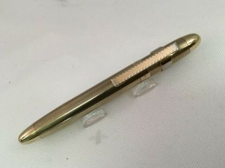 Fisher Spacepen Bullet Gold - Filled Very Rare Vintage Model W/ Clip