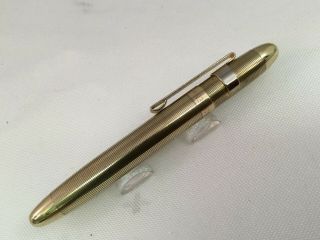 Fisher Spacepen Bullet Gold - filled Very Rare Vintage Model w/ Clip 2