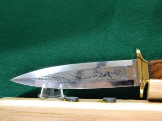 Boker Solingen Germany No Display Case Hunting/Dagger Knife 6