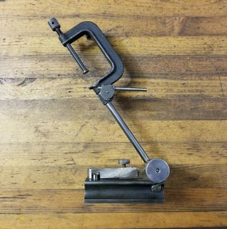 Rare ANTIQUE Machinist Tools BROWN & SHARPE Clamp& Surface Gauge • Lathe Tools 5