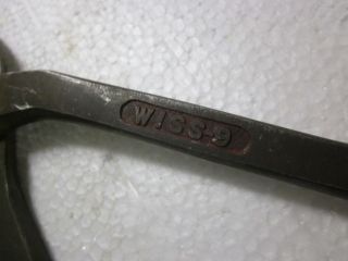 Vintage Wiss 9 Tin Snips 12.  5 