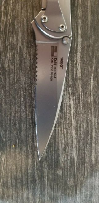 Kershaw 1660 Ken Onion Leek Folding Knife With Speedsafe