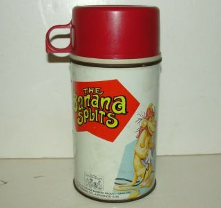 1969 Banana Splits Lunchbox Thermos Complete And
