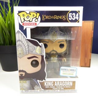 Funko Pop King Aragorn 534 Barnes & Noble Exclusive Fast