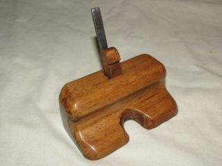Small Sized Wooden Router Plane Old Woodworking Tool Plane Mini Hand Router