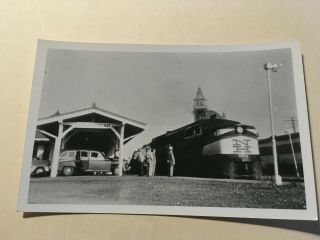 Vintage Photo Postcard Nh Railroad Station Buzzard 