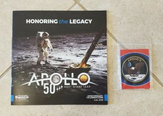 Apollo 11 50th Anniversary Card Set And Kennedy Space Center Ksc Booklet Rare