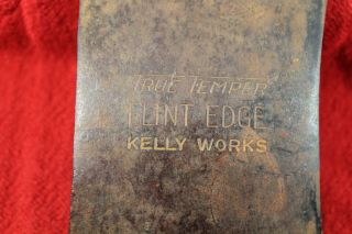 Vintage True Temper Kelly Flint Edge Double Bit 32 Axe Head 3 Lb 5 Oz Fs