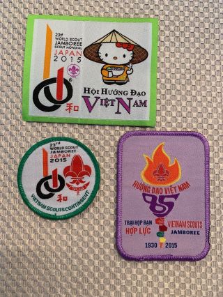 2015 World Scout Jamboree Japan - Vietnam Contingent Extremely Rare 7 Participant