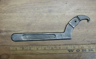 Vintage Armstrong 0 - 474 Adjustable 2 - 4 - 3/4 " Pin Spanner,  1/4 " Pin,