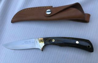Jimmy Lile First Production Run 7 Star Fixed Blade Knife With Sheath