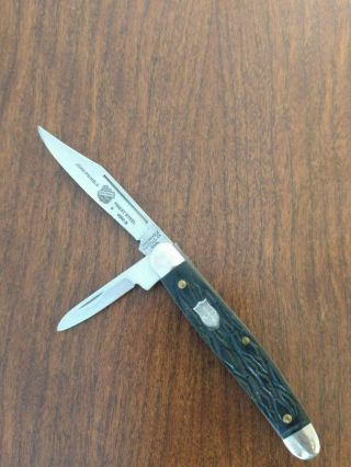John Primble Pocket Knife 4992 - B 3/8 " Jigged Bone