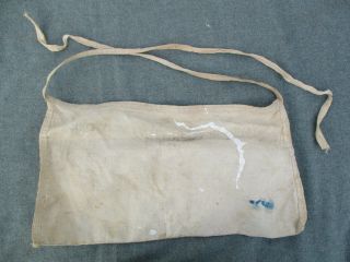 VINTAGE CANVAS NORTHSIDE & FACTORY LUMBER CO NAIL POUCH APRON WICHITA FALLS,  TX. 3