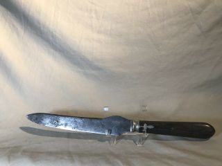 Antique Knife Wood Handle Lamson & Goodnow Mfg Co 13.  25” Long