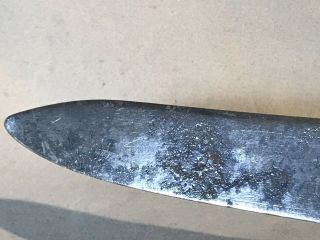 Antique Knife Wood Handle Lamson & Goodnow MFG Co 13.  25” Long 3