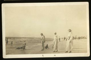 Clearwater Beach Florida 1911 - 1922 Real Photo Postcard - Kruxo