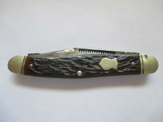 Vintage John Primble Belknap 3 - Blade Folding Pocketknife 5383