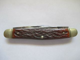 Vintage John Primble Belknap 3 - Blade Folding Pocketknife 5383 2