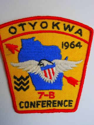 Oa Lodge 337 Otyokwa Area 7 - B 1964 Conference (conclave) Wisconsin Wi