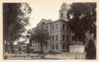Real Photo Postcard Keokuk County Courthouse In Sigourney,  Iowa 122135
