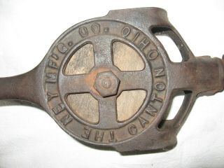 Vintage Ney Mfg Co Barn Pulley Patented December 16,  1879 403