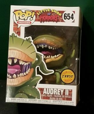 Funko Pop Chase Limited Edition Audrey 654 Little Shop Of Horrors Rare