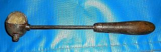Antique Small Cast Iron Lead Pot Ladle Pouring Tool In The U.  S.