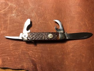 Ulster Usa.  Vintage Boy Scouts Of America Official Knife Vintage